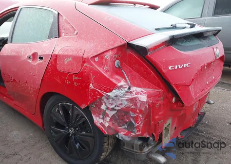 2019 Honda Civic Ex z USA, uszkodzony, nr VIN SHHFK7H61KU227187